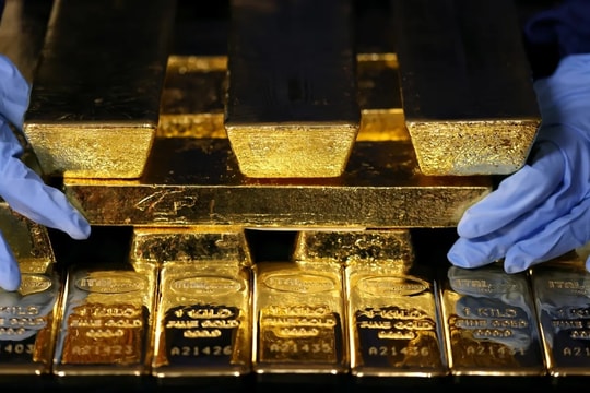 Vàng vượt euro, trở thành tài sản dự trữ lớn thứ hai toàn cầu Vàng vượt euro, trở thành tài sản dự trữ lớn thứ hai toàn cầu