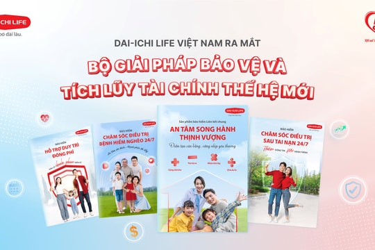 Dai-ichi Life Việt Nam ra mắt bộ giải pháp bảo vệ và tích lũy tài chính thế hệ mới Dai-ichi Life Việt Nam ra mắt bộ giải pháp bảo vệ và tích lũy tài chính thế hệ mới