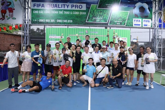 Pickleball tạo dấu ấn trong lần đầu ra mắt tại “Ngày hội những người làm báo TP.HCM” 2025