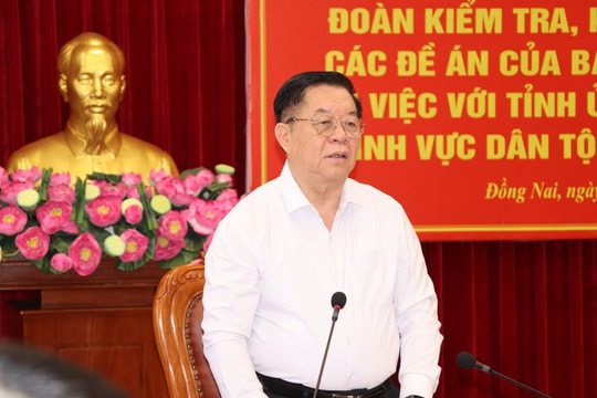 Đoàn Công tác Trung ương làm việc với Tỉnh ủy Đồng Nai