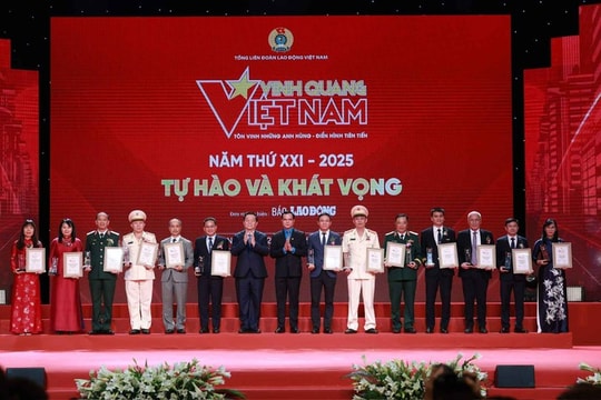 Bản tin sáng 23/6: Vinh danh 19 tập thể, cá nhân tiêu biểu tại chương trình “Vinh quang Việt Nam” 2025