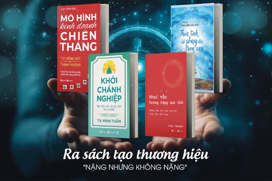 Ra sách tạo thương hiệu: “Nặng nhưng không nặng” Ra sách tạo thương hiệu: “Nặng nhưng không nặng”