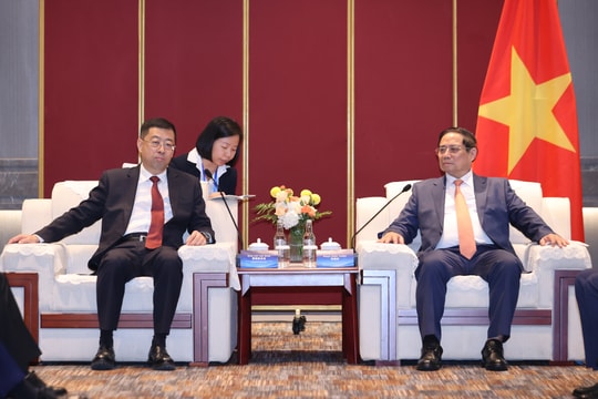 Thủ tướng Phạm Minh Chính làm việc với Ngân hàng Trung Quốc Thủ tướng Phạm Minh Chính làm việc với Ngân hàng Trung Quốc