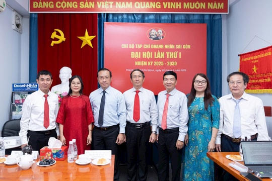 Tạp chí Doanh Nhân Sài Gòn tổ chức thành công Đại hội Chi bộ lần thứ I, nhiệm kỳ 2025 - 2030