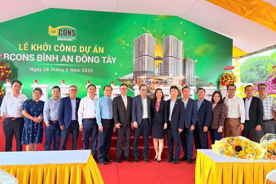 Bcons khởi công dự án biểu tượng tại Bình Dương trước ngày đổi tên địa phương Bcons khởi công dự án biểu tượng tại Bình Dương trước ngày đổi tên địa phương