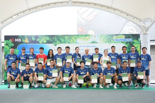 60 đối tác công nghệ tham gia giải Pickleball gây quỹ trồng 1 triệu cây xanh tại Trường Sa