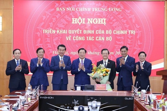 Ông Lê Hồng Quang được bổ nhiệm giữ chức Phó Trưởng Ban Nội chính Trung ương