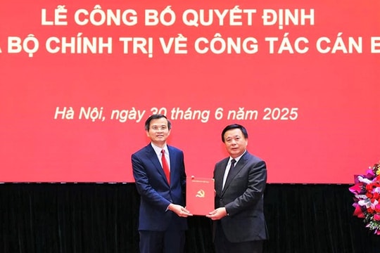 Ông Đoàn Minh Huấn được bổ nhiệm giữ chức Phó Giám đốc Thường trực Học viện Chính trị quốc gia Hồ Chí Minh