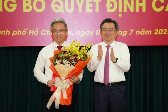 Ông Đặng Minh Thông giữ chức Phó Bí thư Thành ủy TP.HCM