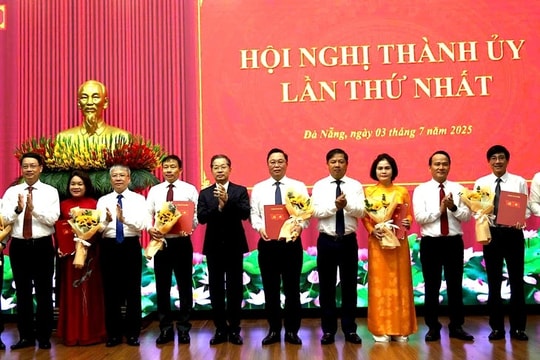 Thành ủy Đà Nẵng công bố quyết định nhân sự lãnh đạo chủ chốt