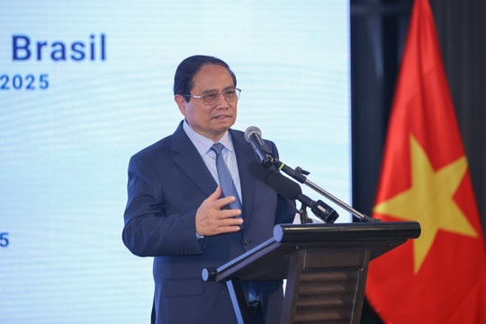 Thủ tướng Phạm Minh Chính kêu gọi doanh nghiệp Việt Nam - Brazil hiện thực hóa các định hướng hợp tác kinh tế chiến lược Thủ tướng Phạm Minh Chính kêu gọi doanh nghiệp Việt Nam - Brazil hiện thực hóa các định hướng hợp tác kinh tế chiến lược