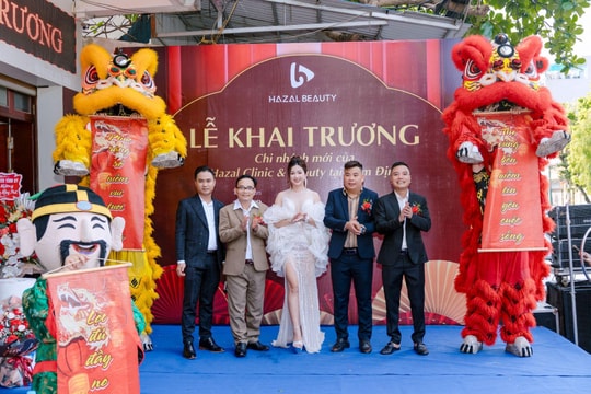 Hazal Beauty khai trương chi nhánh hàng tiêu dùng sinh học & làm đẹp tại Nam Định Hazal Beauty khai trương chi nhánh hàng tiêu dùng sinh học & làm đẹp tại Nam Định