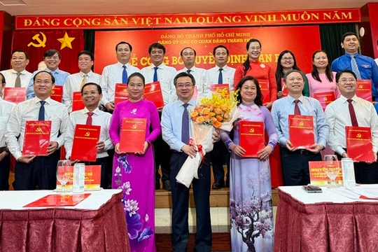 Ông Nguyễn Thanh Nghị đảm nhiệm chức vụ mới tại Đảng ủy các cơ quan Đảng TP.HCM