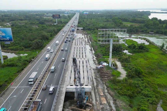 Cầu Nhơn Trạch hoàn thành trên 99% nhưng chưa đảm bảo kết nối đồng bộ với đường Vành đai 3 TP.HCM Cầu Nhơn Trạch hoàn thành trên 99% nhưng chưa đảm bảo kết nối đồng bộ với đường Vành đai 3 TP.HCM