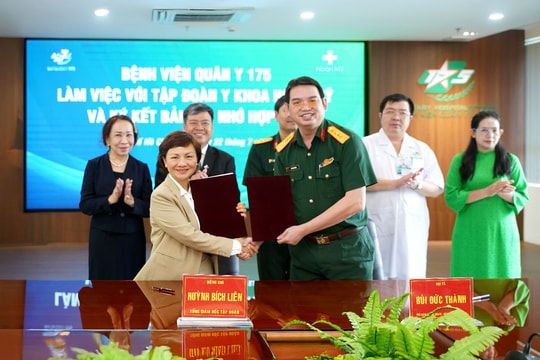 Bệnh viện Quân y 175 và Hoàn Mỹ ký kết hợp tác đào tạo Bệnh viện Quân y 175 và Hoàn Mỹ ký kết hợp tác đào tạo