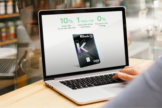 Chi tiêu thông minh với thẻ hoàn tiền từ Kasikornbank
