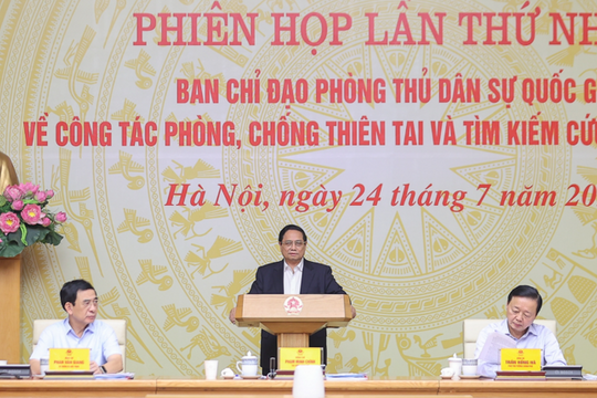 Tăng cường năng lực ứng phó thiên tai: Chủ động, hiệu quả và kịp thời trong tình hình mới Tăng cường năng lực ứng phó thiên tai: Chủ động, hiệu quả và kịp thời trong tình hình mới