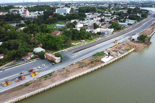 Dự án Đường ven sông Đồng Nai tăng tốc về đích sau khi tháo gỡ vướng mắc cuối cùng Dự án Đường ven sông Đồng Nai tăng tốc về đích sau khi tháo gỡ vướng mắc cuối cùng