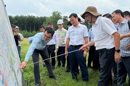 Phó Chủ tịch UBND TP.HCM Bùi Xuân Cường khảo sát thực địa ba dự án giao thông chiến lược liên vùng Phó Chủ tịch UBND TP.HCM Bùi Xuân Cường khảo sát thực địa ba dự án giao thông chiến lược liên vùng