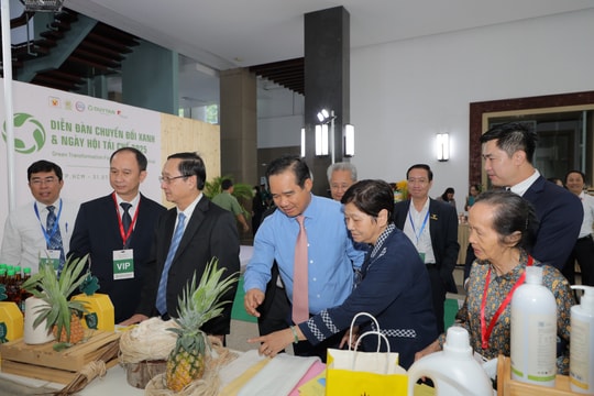 Doanh nghiệp phải tiên phong trong mục tiêu chuyển đổi xanh Doanh nghiệp phải tiên phong trong mục tiêu chuyển đổi xanh