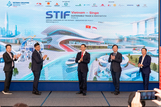 Diễn đàn STIF 2025: Kết nối thương mại bền vững Việt Nam - Singapore qua nền tảng số tiên phong