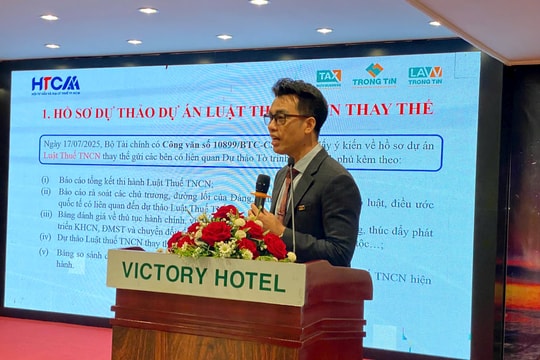 Luật thuế thu nhập cá nhân cần thiết kế theo bản chất giao dịch Luật thuế thu nhập cá nhân cần thiết kế theo bản chất giao dịch
