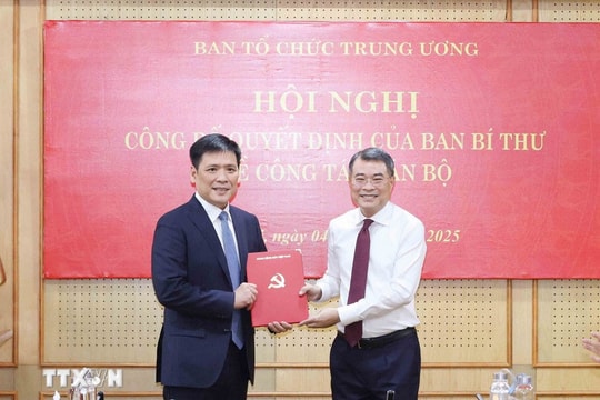 Ông Nguyễn Thanh Bình được bổ nhiệm giữ chức Phó Trưởng Ban Tổ chức Trung ương Ông Nguyễn Thanh Bình được bổ nhiệm giữ chức Phó Trưởng Ban Tổ chức Trung ương