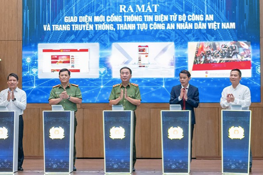 Bộ Công an chính thức ra mắt giao diện mới Cổng Thông tin điện tử Bộ Công an chính thức ra mắt giao diện mới Cổng Thông tin điện tử
