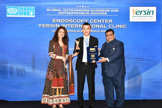Trung tâm Nội soi Yersin nhận Giải Vàng Xuất sắc Toàn cầu