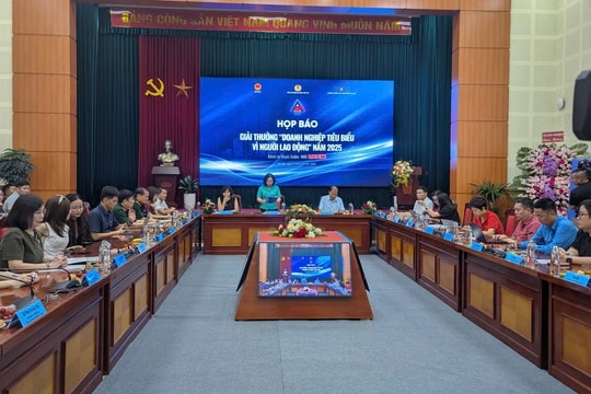 28 doanh nghiệp sẽ được vinh danh “Doanh nghiệp tiêu biểu vì người lao động” năm 2025 28 doanh nghiệp sẽ được vinh danh “Doanh nghiệp tiêu biểu vì người lao động” năm 2025