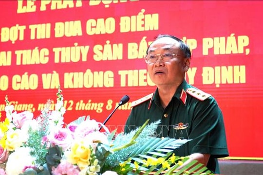 Phát động đợt thi đua cao điểm chống khai thác IUU tại An Giang