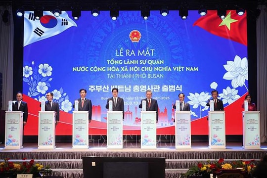 Tổng Bí thư Tô Lâm dự lễ ra mắt Tổng Lãnh sự quán Việt Nam tại Busan Tổng Bí thư Tô Lâm dự lễ ra mắt Tổng Lãnh sự quán Việt Nam tại Busan