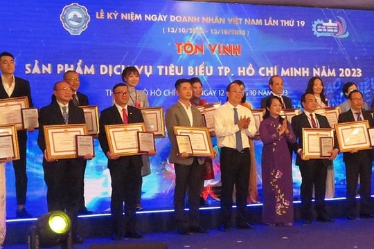 TP.HCM: Khởi động Chương trình bình chọn “Sản phẩm, dịch vụ tiêu biểu” năm 2025 TP.HCM: Khởi động Chương trình bình chọn “Sản phẩm, dịch vụ tiêu biểu” năm 2025