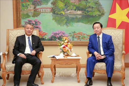 Phó thủ tướng Trần Hồng Hà tiếp Tổng giám đốc Tập đoàn Cục 6 Đường sắt Trung Quốc Phó thủ tướng Trần Hồng Hà tiếp Tổng giám đốc Tập đoàn Cục 6 Đường sắt Trung Quốc