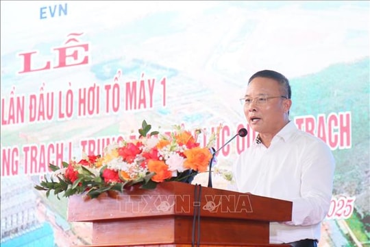Lễ đốt dầu lần đầu Lò hơi Tổ máy số 1 tại Dự án Nhà máy Nhiệt điện Quảng Trạch I Lễ đốt dầu lần đầu Lò hơi Tổ máy số 1 tại Dự án Nhà máy Nhiệt điện Quảng Trạch I