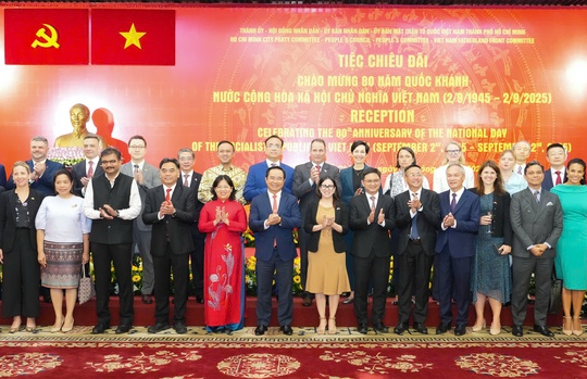 TP.HCM tổ chức tiệc chiêu đãi kỷ niệm 80 năm Quốc khánh 2/9