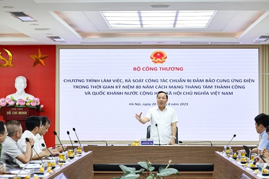Thứ trưởng Bộ Công Thương: Đảm bảo cấp điện tuyệt đối an toàn trong dịp Quốc khánh 2/9 Thứ trưởng Bộ Công Thương: Đảm bảo cấp điện tuyệt đối an toàn trong dịp Quốc khánh 2/9