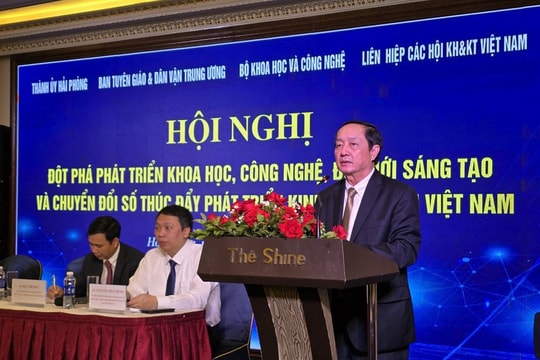 Thúc đẩy đột phá khoa học, công nghệ và chuyển đổi số