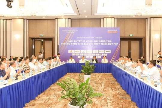 Diễn đàn Tổng biên tập 2025: Cần bổ sung nội dung chuyển đổi số báo chí như một chính sách quốc gia Diễn đàn Tổng biên tập 2025: Cần bổ sung nội dung chuyển đổi số báo chí như một chính sách quốc gia