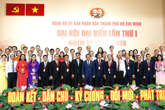 Khai mạc Đại hội Đảng bộ UBND TP.HCM lần thứ I, định hướng phát triển nhiệm kỳ 2025 - 2030
