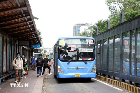 TP.HCM điều chỉnh mạng lưới xe buýt, tăng cường kết nối metro số 1 TP.HCM điều chỉnh mạng lưới xe buýt, tăng cường kết nối metro số 1