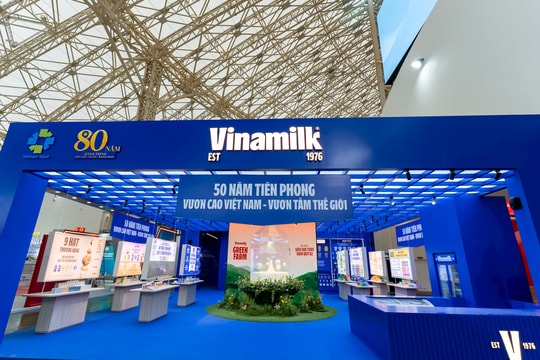 Vinamilk mang các công nghệ và tiêu chuẩn hàng đầu thế giới đến Triển lãm Thành tựu Đất nước 80 năm Vinamilk mang các công nghệ và tiêu chuẩn hàng đầu thế giới đến Triển lãm Thành tựu Đất nước 80 năm