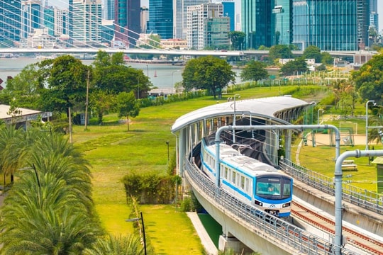 Metro Bến Thành - Suối Tiên miễn vé dịp Quốc khánh 2/9 Metro Bến Thành - Suối Tiên miễn vé dịp Quốc khánh 2/9