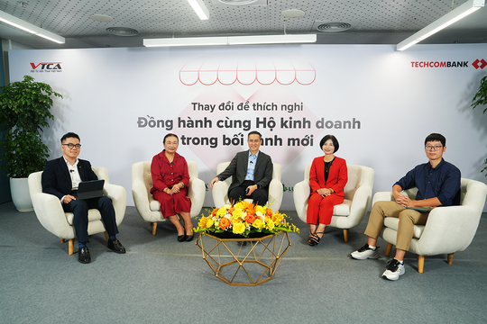 Techcombank khởi động chuỗi webinar hỗ trợ hộ kinh doanh chuyển đổi số Techcombank khởi động chuỗi webinar hỗ trợ hộ kinh doanh chuyển đổi số