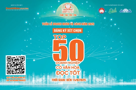 Đề cử và xét chọn “50 doanh nghiệp có văn hóa đọc tốt” năm 2025 Đề cử và xét chọn “50 doanh nghiệp có văn hóa đọc tốt” năm 2025
