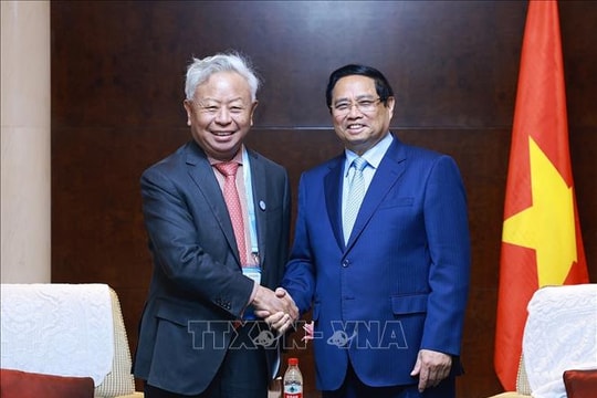 Thủ tướng Phạm Minh Chính thúc đẩy hợp tác chiến lược với các tập đoàn hàng đầu Trung Quốc Thủ tướng Phạm Minh Chính thúc đẩy hợp tác chiến lược với các tập đoàn hàng đầu Trung Quốc