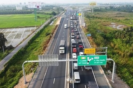 Sắp khởi công dự án mở rộng cao tốc trọng điểm TP.HCM - Trung Lương - Mỹ Thuận Sắp khởi công dự án mở rộng cao tốc trọng điểm TP.HCM - Trung Lương - Mỹ Thuận