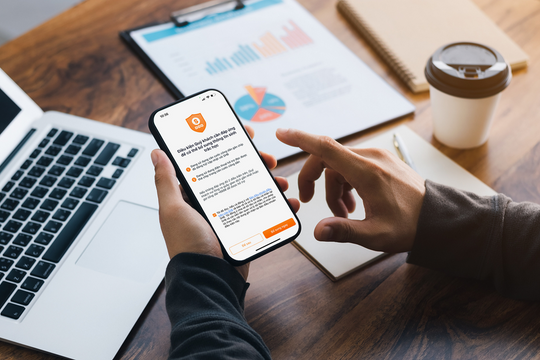 100% tài khoản giao dịch trên kênh số đã được đối chiếu sinh trắc học