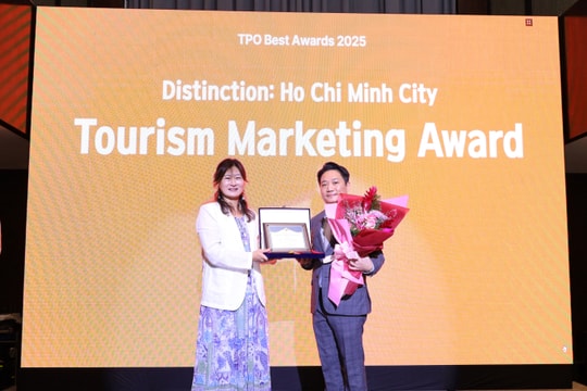 TP.HCM nhận Giải thưởng Tiếp thị Du lịch TPO Best Awards 2025 TP.HCM nhận Giải thưởng Tiếp thị Du lịch TPO Best Awards 2025