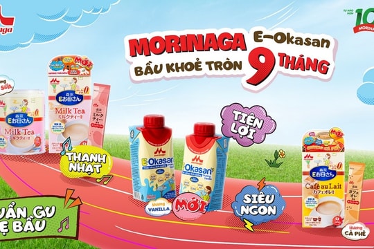 Cải tiến mới tiện lợi, siêu ngon, chuẩn gu mẹ bầu từ Morinaga E-Okasan Cải tiến mới tiện lợi, siêu ngon, chuẩn gu mẹ bầu từ Morinaga E-Okasan